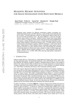 HilbertA: Hilbert Attention for Image Generation with Diffusion Models