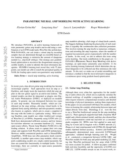Parametric Neural Amp Modeling with Active Learning