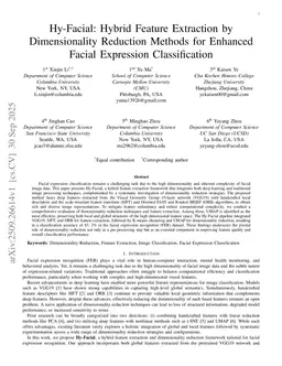 Hy-Facial: Hybrid Feature Extraction by Dimensionality Reduction Methods for Enhanced Facial Expression Classification