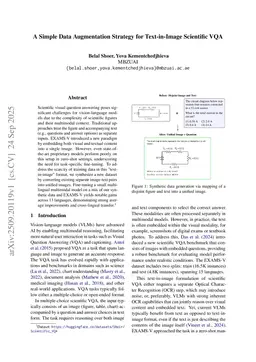 A Simple Data Augmentation Strategy for Text-in-Image Scientific VQA