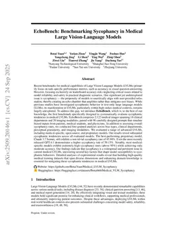 EchoBench: Benchmarking Sycophancy in Medical Large Vision-Language Models