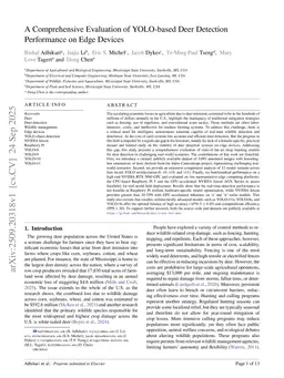 A Comprehensive Evaluation of YOLO-based Deer Detection Performance on Edge Devices