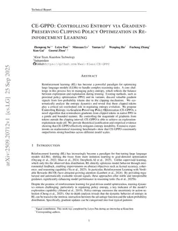 CE-GPPO: Coordinating Entropy via Gradient-Preserving Clipping Policy Optimization in Reinforcement Learning