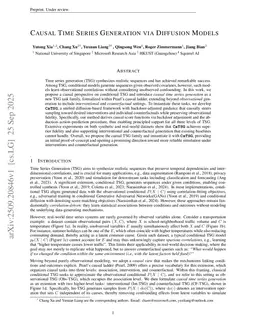 Causal Time Series Generation via Diffusion Models