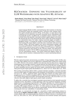 RLCracker: Exposing the Vulnerability of LLM Watermarks with Adaptive RL Attacks