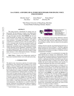 SingVERSE: A Diverse, Real-World Benchmark for Singing Voice Enhancement