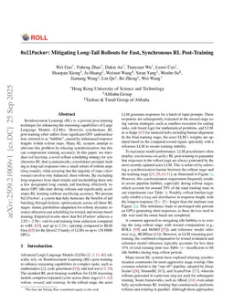 RollPacker: Mitigating Long-Tail Rollouts for Fast, Synchronous RL Post-Training