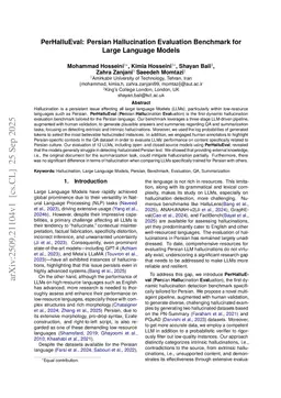 PerHalluEval: Persian Hallucination Evaluation Benchmark for Large Language Models