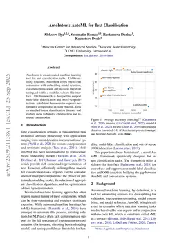 AutoIntent: AutoML for Text Classification