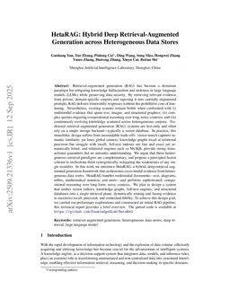 HetaRAG: Hybrid Deep Retrieval-Augmented Generation across Heterogeneous Data Stores