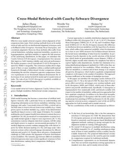 Cross-Modal Retrieval with Cauchy-Schwarz Divergence
