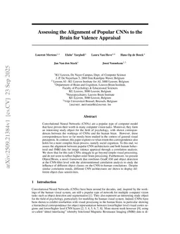 Assessing the Alignment of Popular CNNs to the Brain for Valence Appraisal