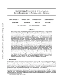 Neuroprobe: Evaluating Intracranial Brain Responses to Naturalistic Stimuli