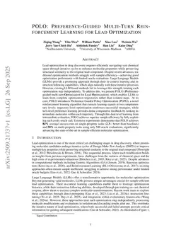 POLO: Preference-Guided Multi-Turn Reinforcement Learning for Lead Optimization