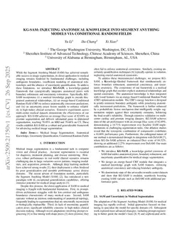 Encoding Structural Constraints into Segment Anything Models via Probabilistic Graphical Models