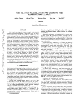 MIRG-RL: Multi-Image Reasoning and Grounding with Reinforcement Learning