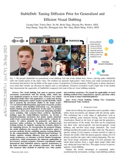 StableDub: Taming Diffusion Prior for Generalized and Efficient Visual Dubbing
