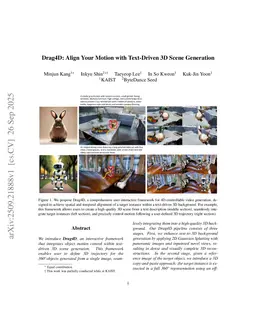 Drag4D: Align Your Motion with Text-Driven 3D Scene Generation