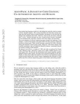 AgentPack: A Dataset of Code Changes, Co-Authored by Agents and Humans