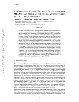 Customizing Visual Emotion Evaluation for MLLMs: An Open-vocabulary, Multifaceted, and Scalable Approach