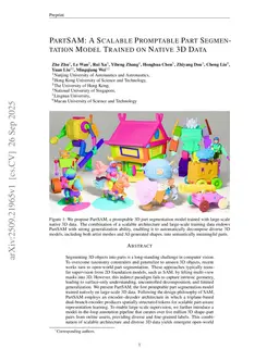 PartSAM: A Scalable Promptable Part Segmentation Model Trained on Native 3D Data
