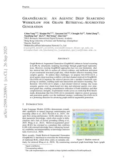 GraphSearch: An Agentic Deep Searching Workflow for Graph Retrieval-Augmented Generation