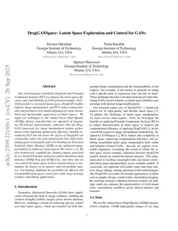 DragGANSpace: Latent Space Exploration and Control for GANs