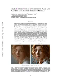 HiGS: History-Guided Sampling for Plug-and-Play Enhancement of Diffusion Models