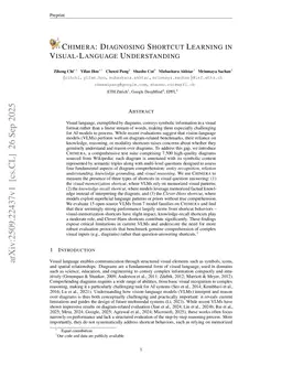 Chimera: Diagnosing Shortcut Learning in Visual-Language Understanding