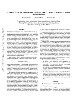U-MAN: U-Net with Multi-scale Adaptive KAN Network for Medical Image Segmentation