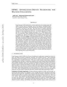 OFMU: Optimization-Driven Framework for Machine Unlearning