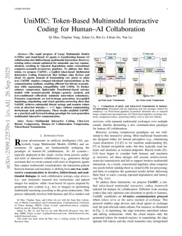 UniMIC: Token-Based Multimodal Interactive Coding for Human-AI Collaboration