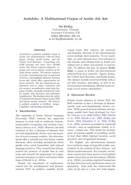 ArabJobs: A Multinational Corpus of Arabic Job Ads