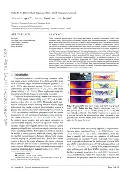 CCNeXt: An Effective Self-Supervised Stereo Depth Estimation Approach