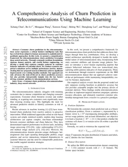 A Comprehensive Analysis of Churn Prediction in Telecommunications Using Machine Learning
