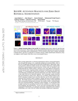 RefAM: Attention Magnets for Zero-Shot Referral Segmentation