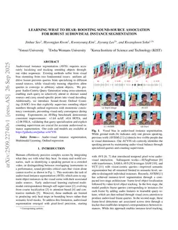 Learning What To Hear: Boosting Sound-Source Association For Robust Audiovisual Instance Segmentation