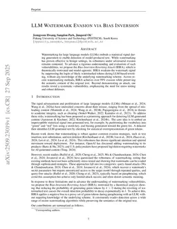 LLM Watermark Evasion via Bias Inversion