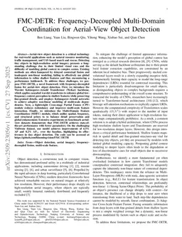 FMC-DETR: Frequency-Decoupled Multi-Domain Coordination for Aerial-View Object Detection