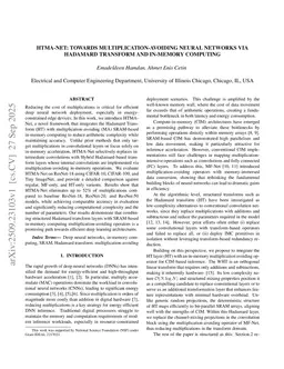 HTMA-Net: Towards Multiplication-Avoiding Neural Networks via Hadamard Transform and In-Memory Computing
