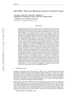 GUI-PRA: Process Reward Agent for GUI Tasks