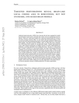 Targeted perturbations reveal brain-like local coding axes in robustified, but not standard, ANN-based brain models