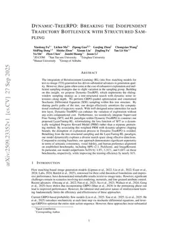 Dynamic-TreeRPO: Breaking the Independent Trajectory Bottleneck with Structured Sampling