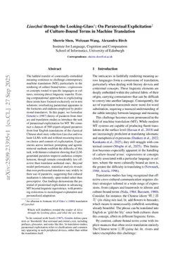 Liaozhai through the Looking-Glass: On Paratextual Explicitation of Culture-Bound Terms in Machine Translation