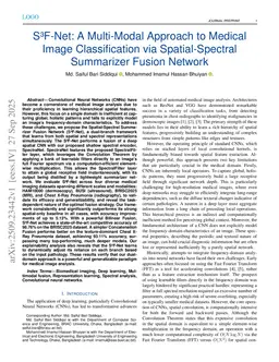 S$^3$F-Net: A Multi-Modal Approach to Medical Image Classification via Spatial-Spectral Summarizer Fusion Network