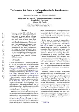 The Impact of Role Design in In-Context Learning for Large Language Models