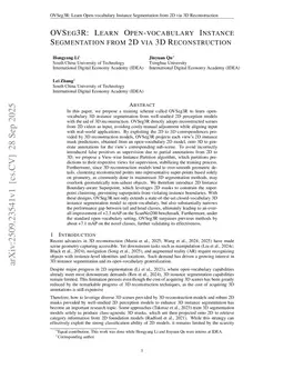 OVSeg3R: Learn Open-vocabulary Instance Segmentation from 2D via 3D Reconstruction