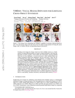 VMDiff: Visual Mixing Diffusion for Limitless Cross-Object Synthesis