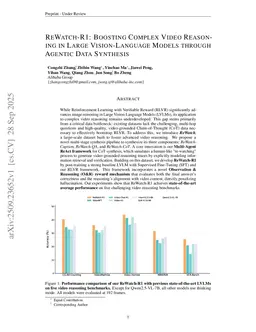 ReWatch-R1: Boosting Complex Video Reasoning in Large Vision-Language Models through Agentic Data Synthesis
