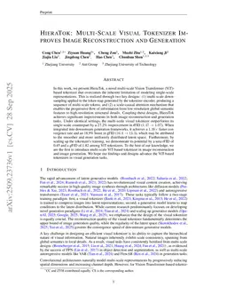 HieraTok: Multi-Scale Visual Tokenizer Improves Image Reconstruction and Generation